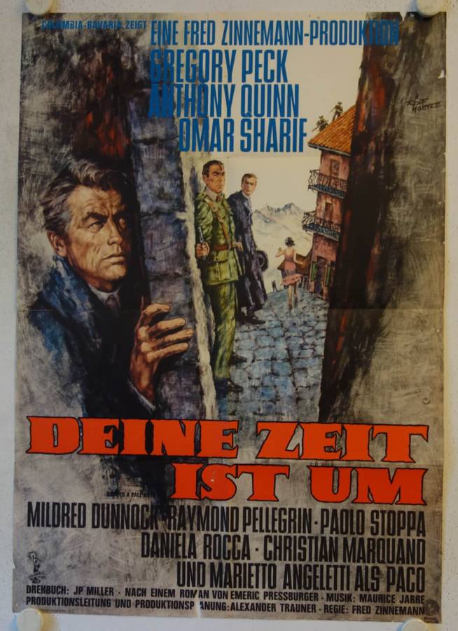 Deine Zeit ist um originales deutsches Filmplakat